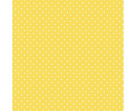 #ZSE Serwetki pap. White dots on yellow, 33x33 cm, 20 szt