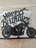 Topper na tort HAPPY BIRTHDAY MOTOCYKL MOTOR WZ.II