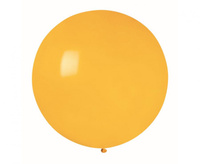 #BL Balon G220 pastel kula 0.75m - ciemnożółta 03