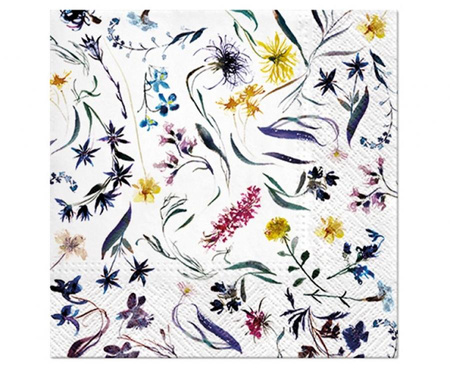 #ZSE Serwetki papierowe PAW Flowers Memory 33x33 cm / 20 szt.