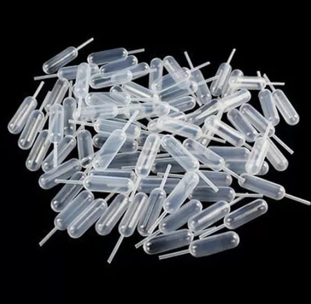 Pipetki do deserów PODŁUŻNE 4ml 10 szt.