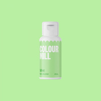 Barwnik olejowy do mas tłustych MINT 20 ml Colour Mill