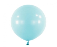 #BL Balon 24" RND Standard Pastel Blue, 4 szt.