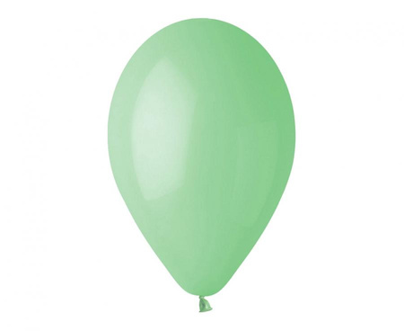 #BL Balony G90 pastel 10" - zielone miętowe 77/ 100 szt. (macaron)