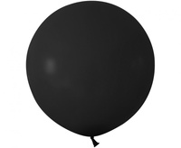 #BL Balony Beauty&Charm, pastelowe, czarne 24"/ 2 szt.