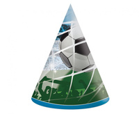 #STAI Czapeczki papierowe "Soccer Fans" 6 szt.