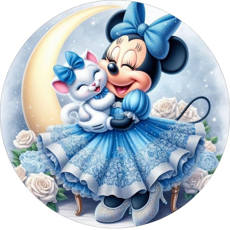 Opłatek na tort MYSZKA MINNIE WZ.IV