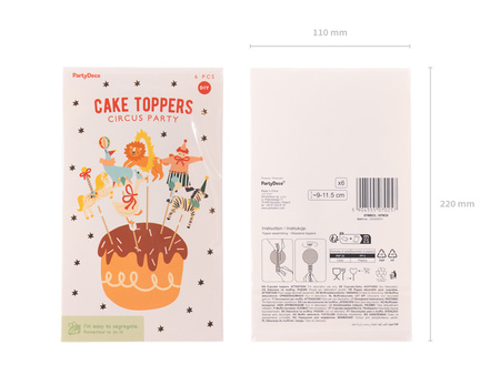 Kubeczki Gwiazdki, mix, 220 ml (1 op. / 6 szt.)