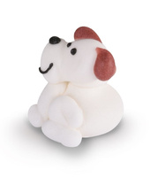 Figurka cukrowa PIESEK - BRĄZOWE USZKA 2,5 cm Modecor