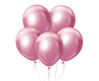 #BL Balony Beauty&Charm, platynowe j. różowe 18"/ 5 szt.