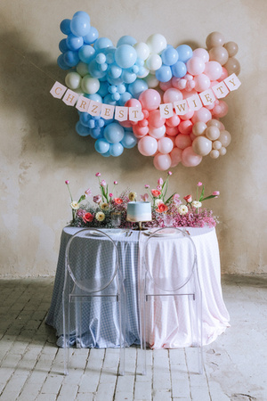Baner Happy Birthday Samoloty, 2.5 m, mix