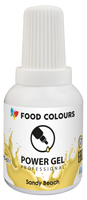 Barwnik w żelu PIASKOWY 20g PowerGel Food Colours