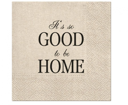 #ZSE Serwetki PAW wzorzyste We Care Good to be Home 33x33 cm / 20 szt.