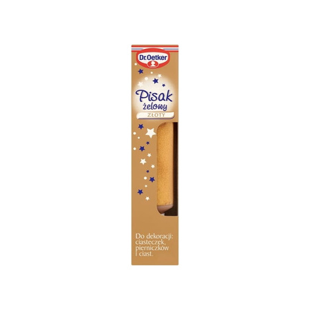 Pisak żelowy ZŁOTY 19g Dr.Oetker