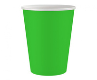 #ZKU_GD Kubeczki pap. Jednokolorowe, pistacjowe, certyfikat FSC, 250 ml, 6 szt.
