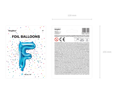 Balon foliowy Cyfra ''8'', 35cm, różowe złoto