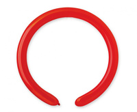 #BL Balony D4 - Rurki włoskie czerwone 45/ 100 szt.
