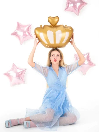 Balon foliowy Korona, 52x42cm Party Deco