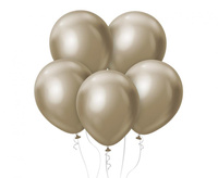 #BL Balony Beauty&Charm, platynowe szampańskie 18"/ 5 szt.