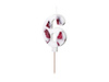 Balon foliowy Cyfra ''2'', 72cm, jasny różowy