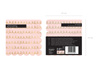 Drewniany baner Merry Christmas, 87x17cm