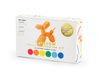 Balony Rainbow 30cm metalizowane, kremowy (1 op. / 100 szt.)