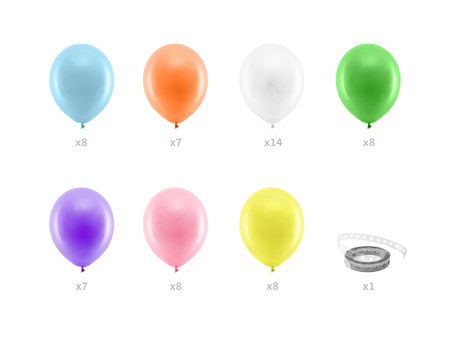 Balon foliowy Rekin, 102x62 cm, mix