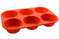 Forma silikonowa do muffinek monoporcji 6 gniazd