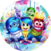 Opłatek na tort W GŁOWIE SIĘ NIE MIEŚCI WZ.I