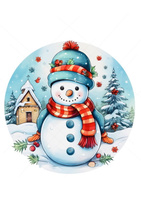 Opłatek na świąteczne wypieki BAŁWANEK