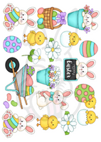 Wydruk jadalny WIELKANOC A4 wz. E