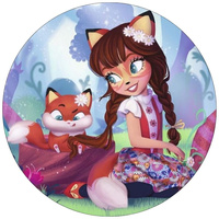 Opłatek na tort ENCHANTIMALS WZ.III