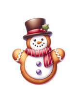 Opłatek na tort BAŁWANEK wz. I