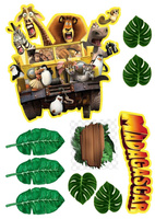 Opłatek na tort MADAGASKAR WZ.I