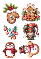 Opłatek na świąteczne wypieki wz. XVIII