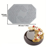Silikonowa mata do koronek jadalnych dekoracje na tort musowy WZ. II