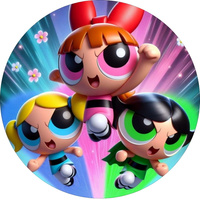 Opłatek na tort ATOMÓWKI WZ.IV