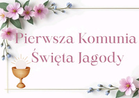 Opłatek na TORT PIERWSZA KOMUNIA ŚWIĘTA WZ.XXI