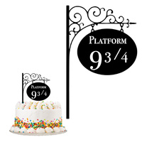 Topper na tort HARRY PLATFORMA 9 i 3/4 wz.II