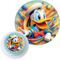 Opłatek na tort KACZOR DONALD  WZ.I