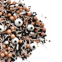 Dekoracja posypka cukrowa UPIORNE OCZY HALLOWEEN 50g