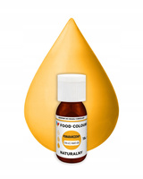Naturalny barwnik w płynie do mas tłustych i czekolady POMARAŃCZOWY 18ml Food Colours