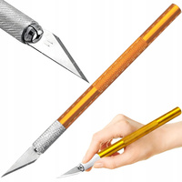 Nóż do nacinania skalpel aluminiowy 13,5 cm