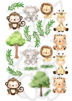 Wydruk jadalny ZWIERZĄTKA WZ. II