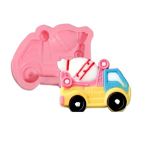 Forma silikonowa do tworzenia dekoracji z masy cukrowej i czekolady BETONIARKA