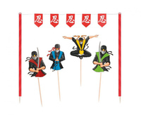 #DETO Dekoracja na tort Ninja