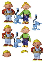 Opłatek na tort BOB BUDOWNICZY WZ. IV