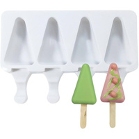 Forma silikonowa do lodów cakesicles TRÓJKĄTY 18,5 x 12,5 cm