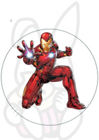 Wydruk jadalny IRON MAN WZ. III