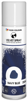 Zamsz w sprayu do dekoracji tortu i monoporcji GRANATOWY 250 ml Food Colours